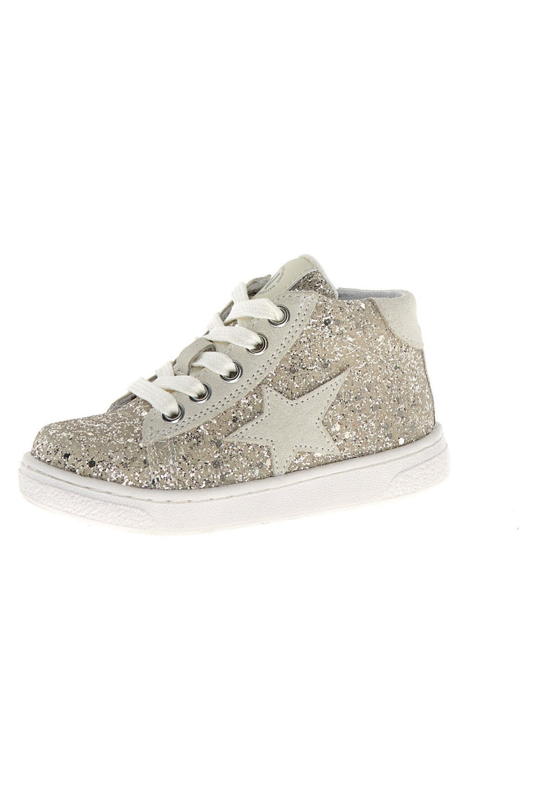PINN ZIP HIGH GLITTER SUEDE