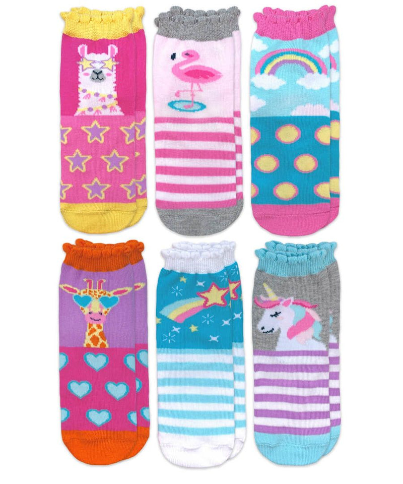 PATTERN CREW SOCKS 6 PACK